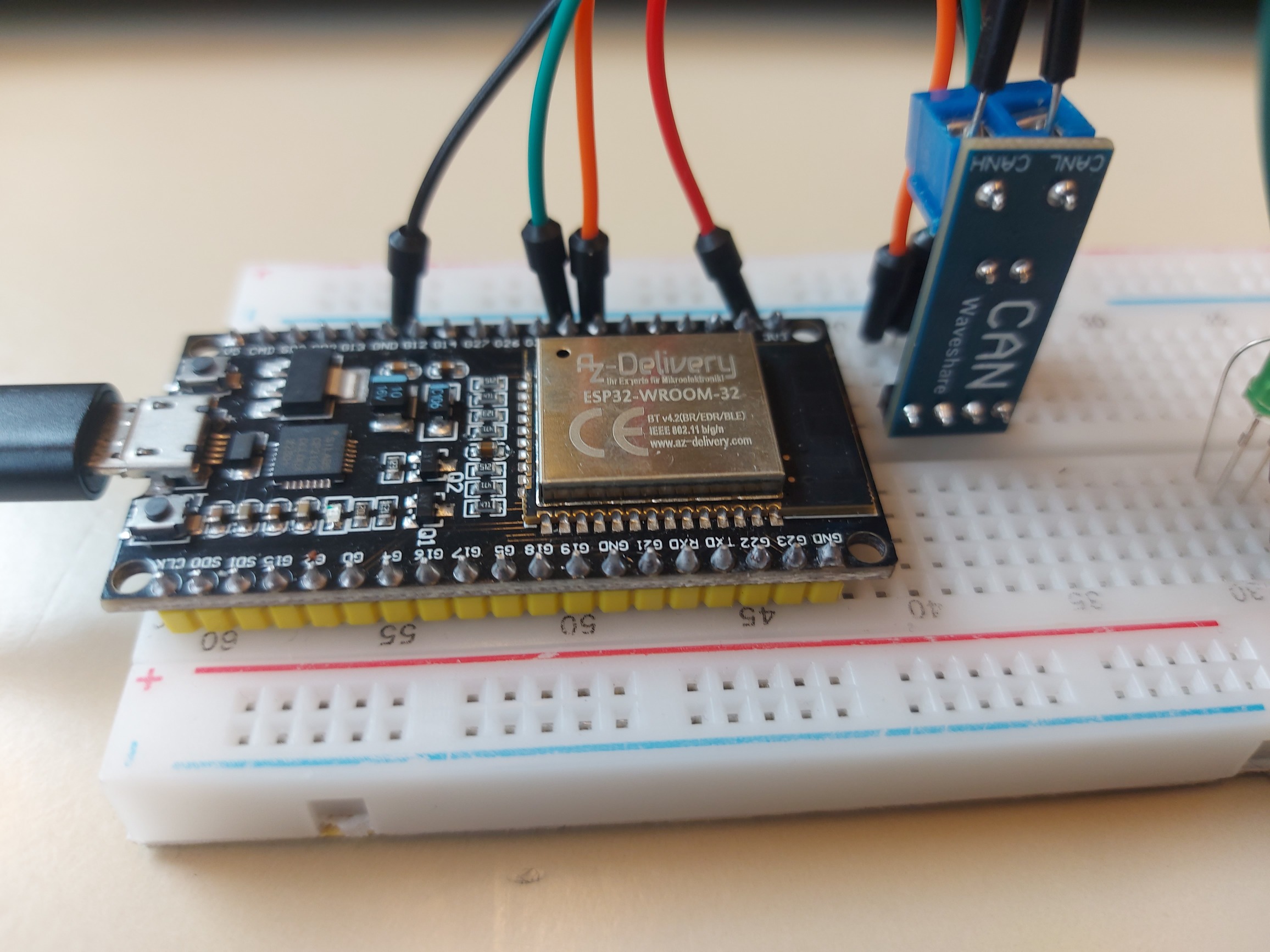 ESP-IDF Can Bus Communication